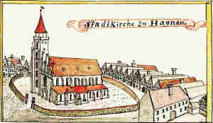 Stadtkirche zu Haynau - Kościół parafialny, widok ogólny
